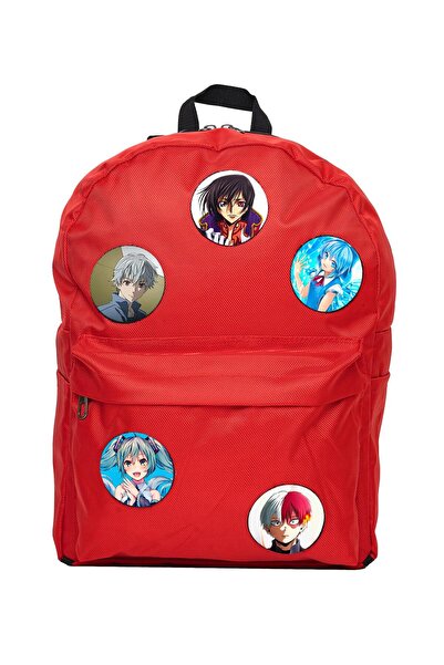 PERLOTUS حقيبة أطفال مدرسية رياضية تحت عنوان شخصية الرسوم المتحركة