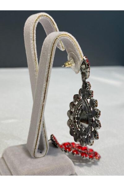 Hobigram Earring Types Evening Dress Earrings *Stone Drop Model* – Bijoux Earrings, Stylish Design, Women's Accessory – Bijut