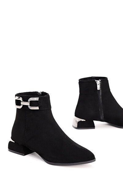 Mamito Ayakkabı FLS 86-3000 Metal Buckle Detailed Boots