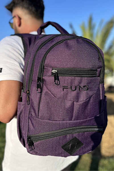 Bullzax Funs Suya Dayanıklı Sırt Çantası - Okul Çantası