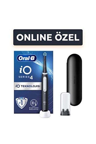 Oral-B İo4 Şarjlı Diş Fırçası Siyah ( 1 ADET )
