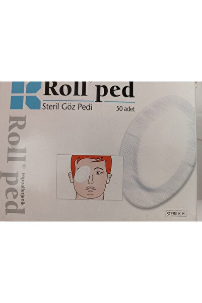 Roll Ped 50li Steril Göz Pansuman Pedi