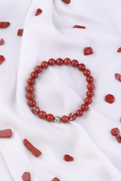 Dünya Doğal Taş Jasper Stone Bracelet -300005