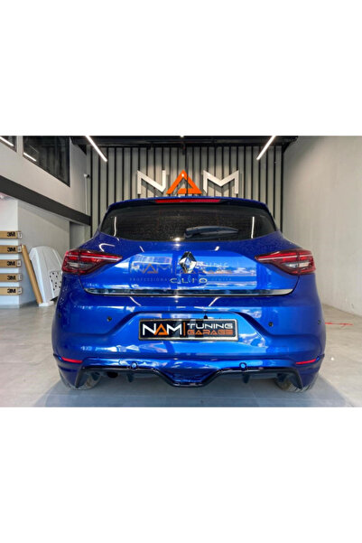 NamTuning Clio 5 Arka Tampon Eki Difüzör Plastik Boyasız