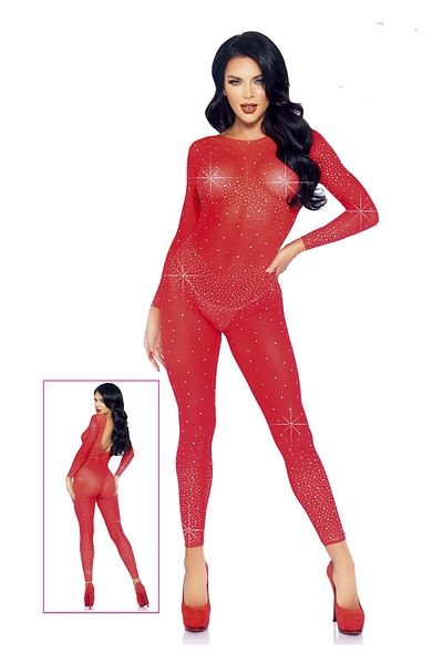 ESİLORA Women's Fancy Mesh Detailed Lace Evening Outfit Special Costume Fancy Sexi Body Socks