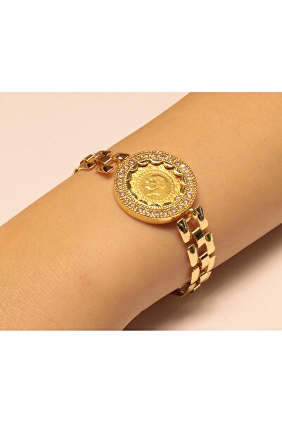Hakan Güler Kuyumculuk 22 Ayar Çeyrek Altınlı Bileklik