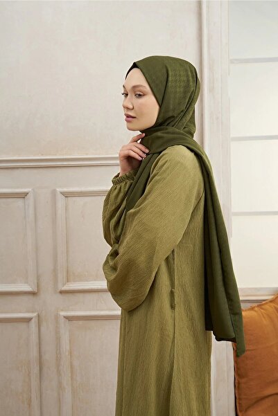 ALLURİNG Armanda Crowfoot Patterned Jacquard Shawl-Pattern-06