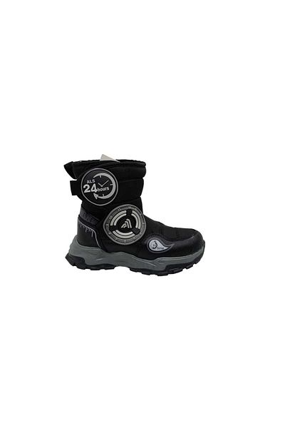 Zerhan Alessio 2221 Παιδικά Μαύρα Velcro Snow Boots