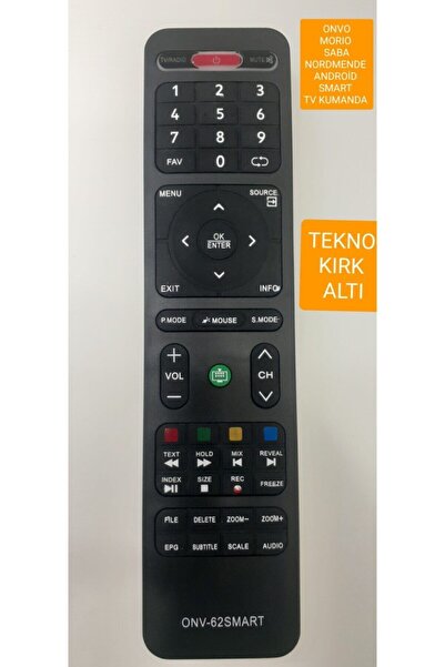 ONVO , Morıo, Saba,nordmende Android, Smart Full Hd,led Televizyon Kumanda Ov42250