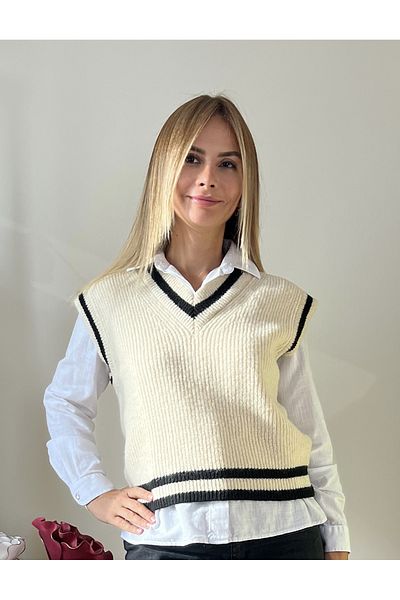 SHADE V-Neck Knitwear Sweater