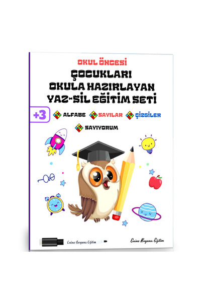 Enine Boyuna Eğitim مجموعة التدريب YAZ-SIL لإعداد الأطفال للمدرسة