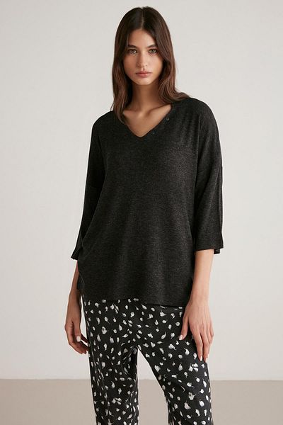 Penyemood Soft textured pajama set
