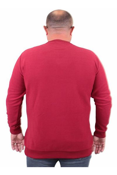 Starbattal Μεγάλο Μέγεθος Thessaloniki Classic Sweatshirt 23200 ΜΠΟΡΔΟ
