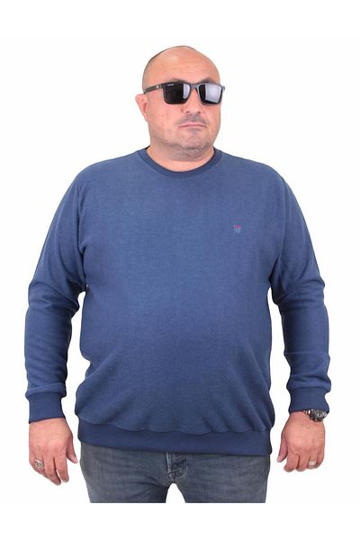 MocGrande Μεγάλο μέγεθος Thessaloniki Classic Sweat 23200 Marin