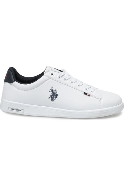 U.S. Polo Assn. Η.Π.Α. Polo Assn. Franco unisex White Navy Casual Αθλητικά Παπούτσια