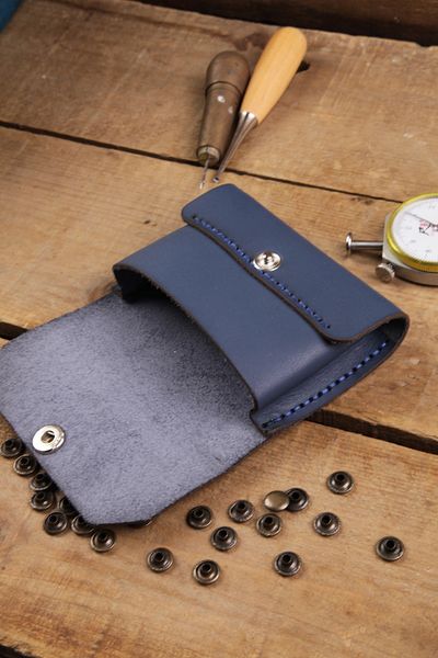 New Coast Leather 1900's Χειροποίητη ανδρική κάρτα από γνήσιο δέρμα