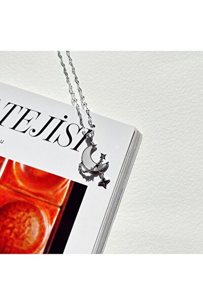 Boise Atelier Space Steel Necklace | Çelik Kolye