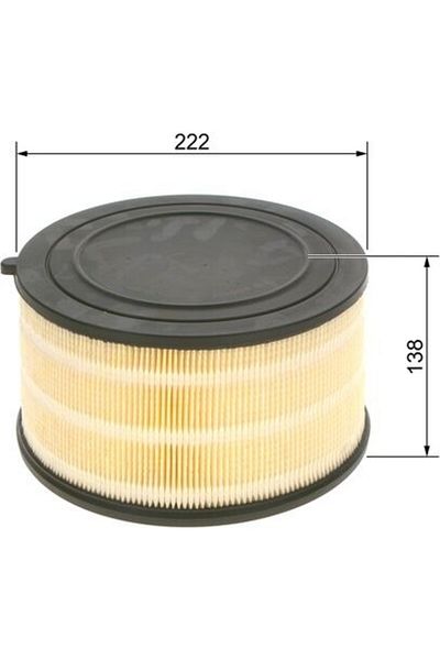 Bosch Ford Ranger (Tke) 2.2 Tdci 4x4 Air Filter F 026 400 427