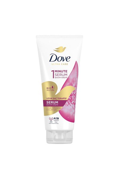Dove كريم العناية بالشعر الترا كير 1 Minute للعناية بالشعر الطويل 170 مل