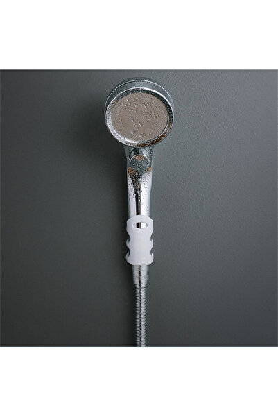 BEYZANA Duş Başlığı Tutucu Vantuzlu Vakumlu Silikon Başlık Tutucu Aparat-tekli