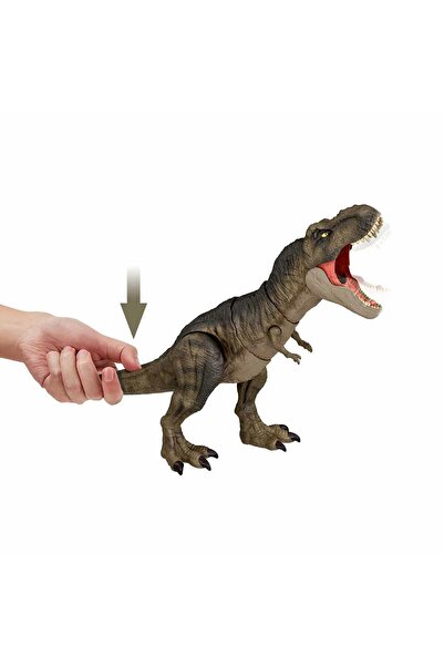 JURASSIC WORLD Jurassıc World Dominion Güçlü Isırıklar Tyrannosaurus Rex Dino...