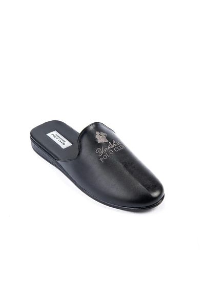 Yorkshire Polo Club LEATHER HOUSE SLIPPERS MEN BOHÇA DOWER