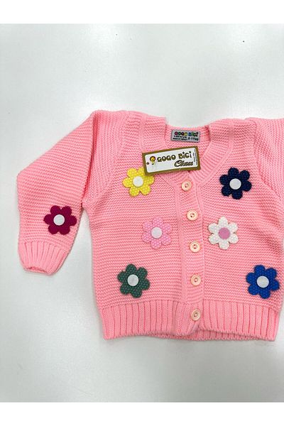 gogo bici Cardigan Tricotaj Fata Model Floral