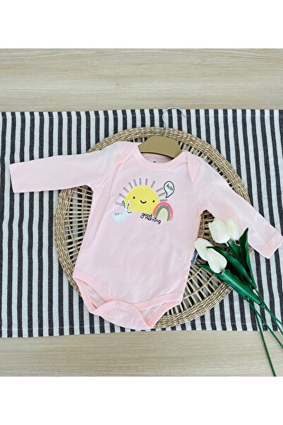 Miniworld 2li Kız Bebek Body (PEMBE) %100 Pamuk