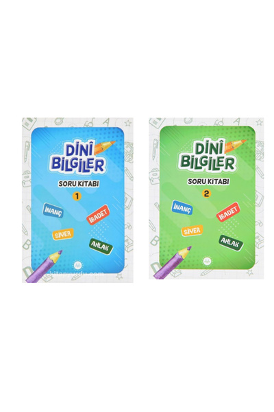 Diyanet Vakfı Yayınları Dini Bilgiler Soru Kitabı 2 kitap