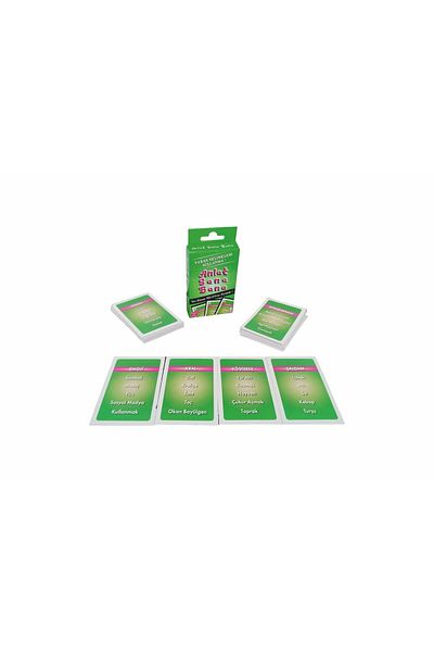 ALAY Ticaret Tell Me Word Game Green Series - Tell Me - Tell Me Please