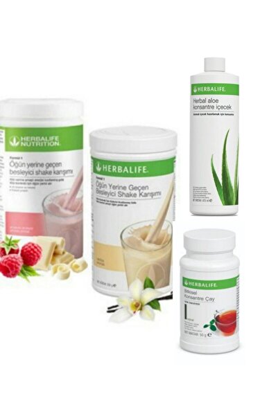 Herbalife Ahududul-beyaz Çikoltalı Ve Vanlyalı Shake,klasik Bitkisel Çay50gr,...