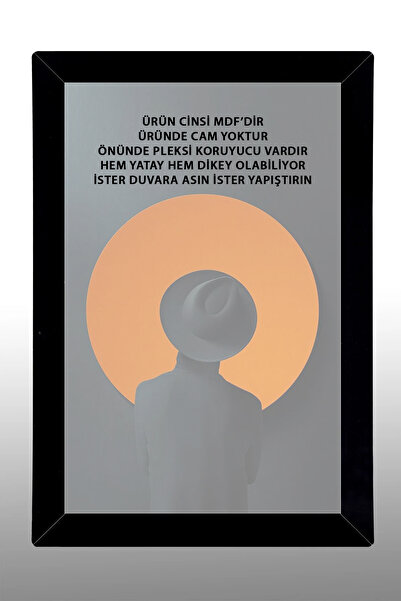 yeditepe hayat 1 komad okvira 21x30 - A4 okvir za sertifikate - 21x30 PVC okvir