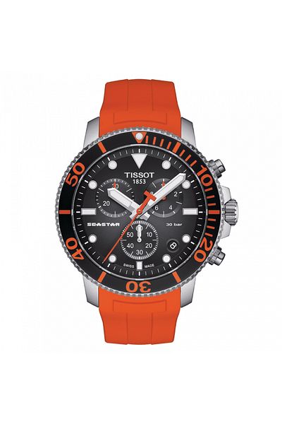 TISSOT Seastar 1000 Men's Chronograph Wristwatch - T120.417.17.051.01