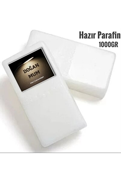 DOĞAN MUM Hazır parafin 1 kg mum üretim hazır sert parafin