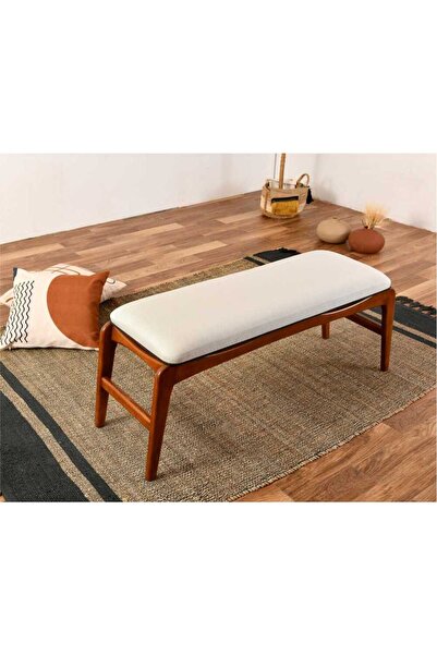 VOWTURKEY Touch Iskandinav El Işçiliği Gürgen Iskelet bench 110 cm