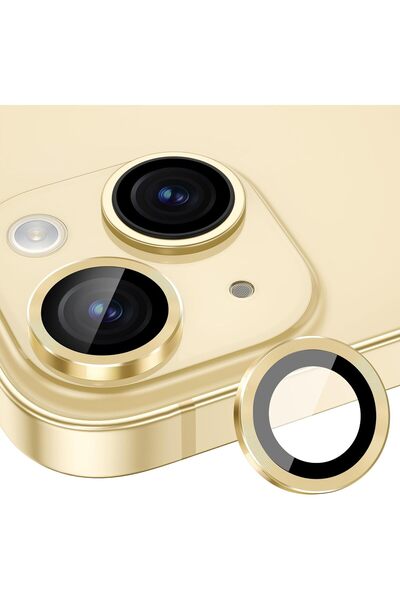 EDELFU iPhone 13 ve 13 mini Uyumlu Darbeye ve Çiziklere Dayanıklı Alüminyum K...