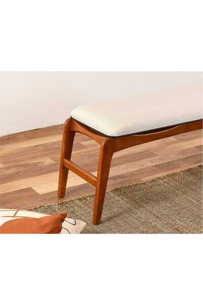 VOWTURKEY Touch Iskandinav El Işçiliği Gürgen Iskelet bench 110 cm