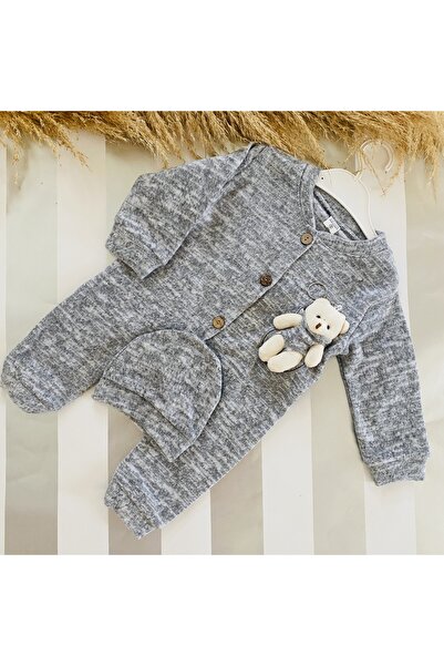 MUSCO بدلة أطفال مع قبعة تيدي بير بذلة للجنسين