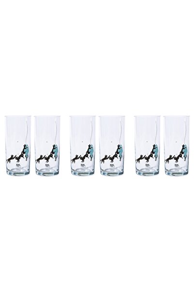Anason İşleri Sea Cat Rack Glass Set of 6