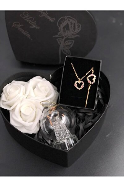 Masalsı Concept En özel hediye sensin yazılı kalp kutu sevgiliye eşe anneye a...