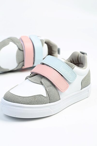 Benetton ®| BN-31181 - 3610 White - Kids Sneakers