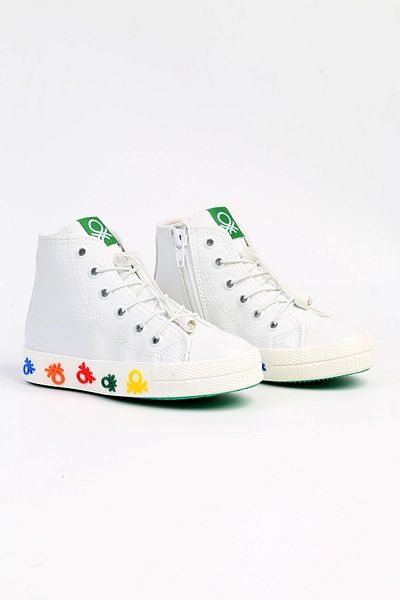 Benetton ® |   BN-31152 - 3394 Alb - Pantofi sport pentru copii