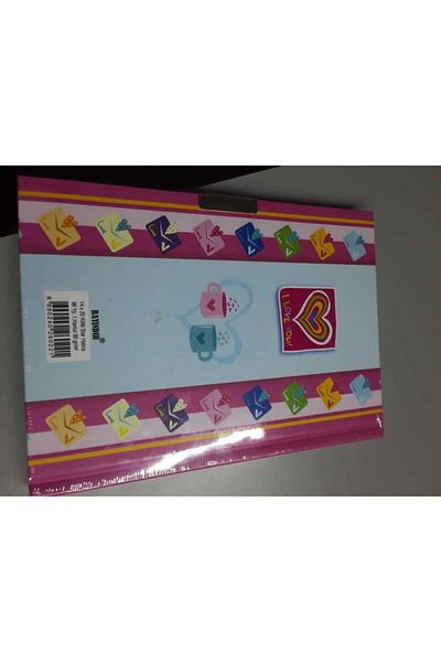 Bayındır 14x20 cm Carte de amintire Star cu lacăt 96 coli 90 grame