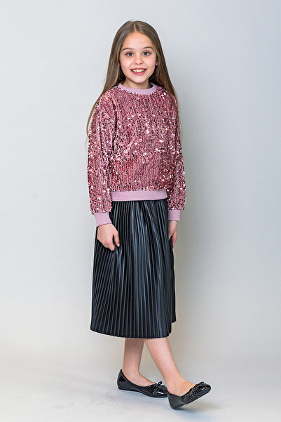 incity Girl's Sequin Sweatshirt