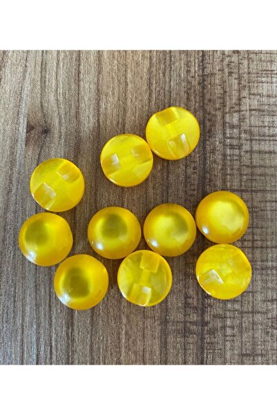 Öztürk Pearlescent Half Pearl Button 1.3cm Pack of 10