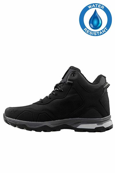 hummel Ανδρικές Μπότες B-1 Unisex Boat Shoes 900236 -2001-1ΜΑΥΡΟ