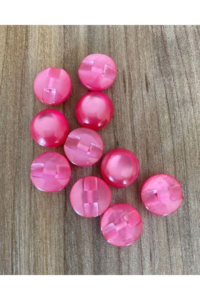 Öztürk Pearlescent Half Pearl Button 1.3cm Pack of 10