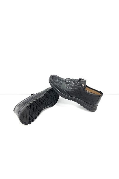 KAFKASLAR AYAKKABI KAFKASLAR LEATHER INNER ORTHOPEDIC NEW SEASON DAILY ELASTIC WOMEN'S SHOES