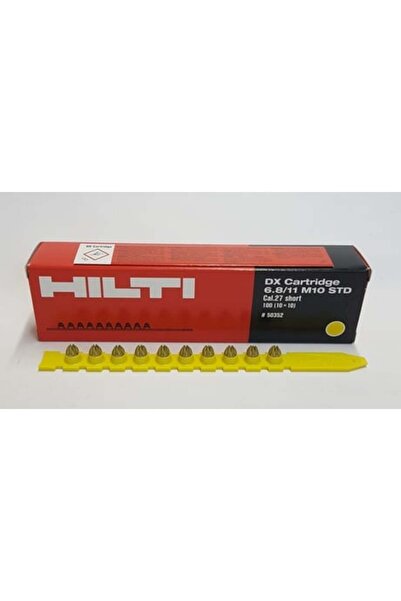 Hilti Barut Sarı Barut Kapsül 100 Adet/Kutu