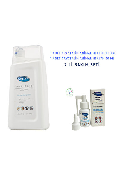 Crystalin Animal Health HibritPlus 2 li Bakım Seti // 1 LT + 50 ML //